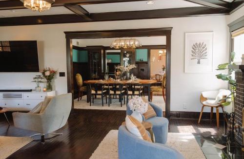 North Park House | Balboa Mansion, Spacious 6br W Hot Tub & Backyard