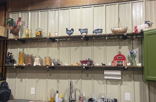 Unaka House | Barndominium in Murphy NC-pet friendly, many activities on property and nearby.