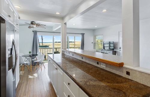 Old Towne House | Beachfront home with boogie boards and enclosed back yard