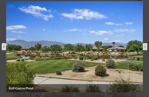 Indio House | Beautiful 3 bedroom home on the golf course 18th tee box