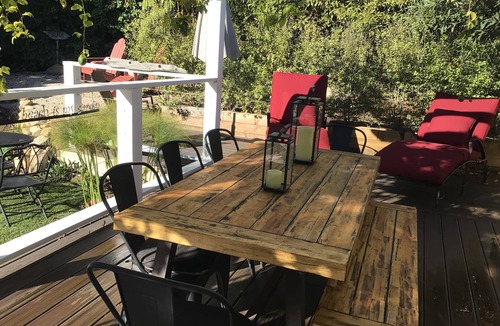 Toro Canyon House | Beautiful home on 1/2 acre lush garden - and 1 mile to the beach!