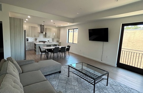 Redwood City House | Brand new sleek and modern townhouse, bath and bedroom, huge patio, sleeps 8