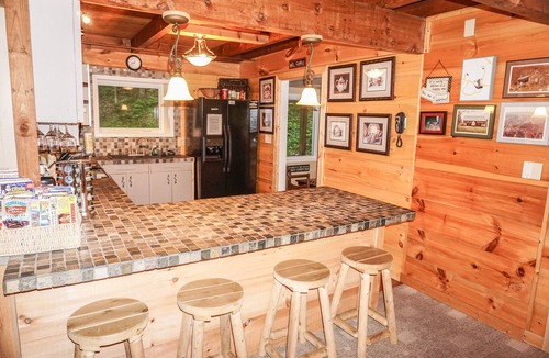 Sevierville Ski Chalet | Catch & Release; Fishing Pond, Creek, FIOS Wifi Internet, Secluded
