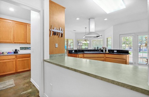 Kyle House | Charming Kyle Retreat with Pool, Porch & Walk to Downtown