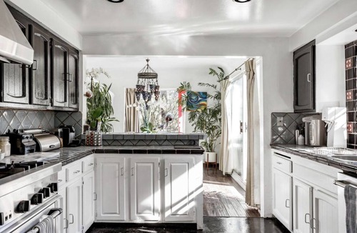 Sunset Junction House | Chic yoga villa with saltwater pool and views on silverlake sunset junction