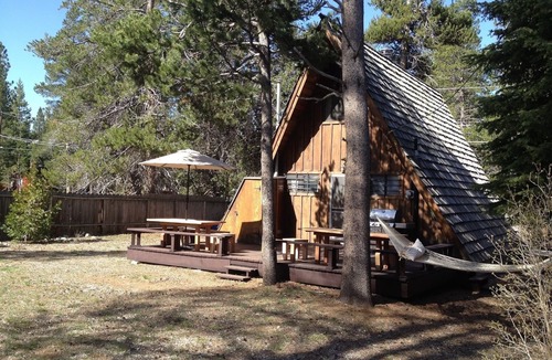 Tahoe Paradise Cabin | Classic A Frame, Modern Amenities