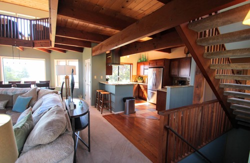 Little River House | Colby Reef an Ocean View Home near Van Damme State Park & Beach, Sleeps 10