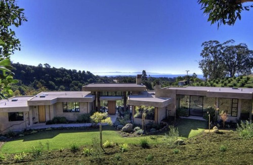 Santa Barbara House | Contemporary Private Home with Pool, A/C, Ocean and mountain views.