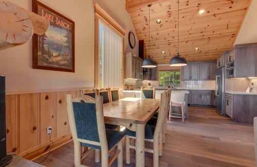 Tahoe Woods House | Crystal Lake View by Tahoe Getaways 2,750 Sqft, Hot Tub & Tahoe Park HOA + Private Beach