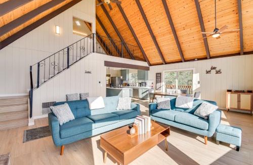 Yosemite Lakes House | Deck and Views Scenic Yosemite Lakes Retreat