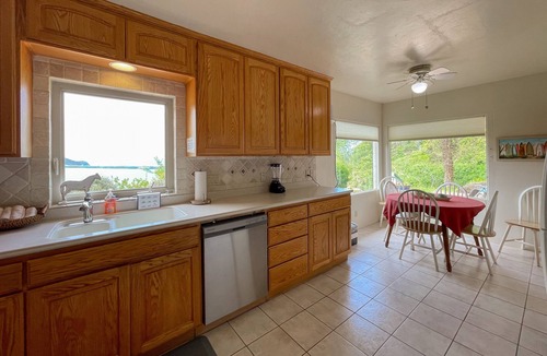 Orick House | Dog-friendly, waterfront home with ocean views, private hot tub & deck