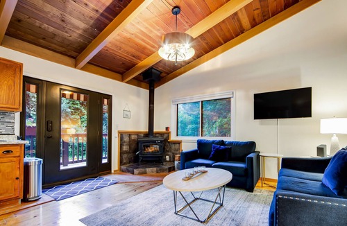 Cazadero House | Dreamy Dwelling in the Trees w/ Fern Garden, Creek & Private Hot Tub - Dogs OK