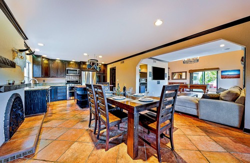 Olde Carlsbad House | Dreamy SoCal home near the beach with pool, hot tub, pool table, grill & firepit