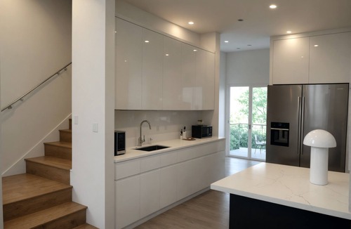 East Hollywood House | Elegant Hollywood Townhouse with Gourmet Kitchen and FREE PARKING