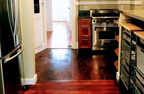 Sunnyside House | Entire home in peaceful wooded setting with two bedrooms and two full bathrooms