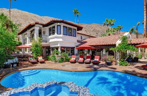 The Mesa House | Exclusive 5 BDR Tennis Estate + Mtn Views, Sleeps 12 people - El Portal Tennis R