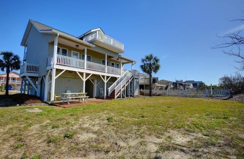 Holden Beach House | Experience coastal bliss at Holden Haven, a spacious 4-bed retreat in Holden Beach.