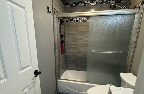Cambrian Condo | Experience comfort and convenience in our ground-floor, perfect for your stay