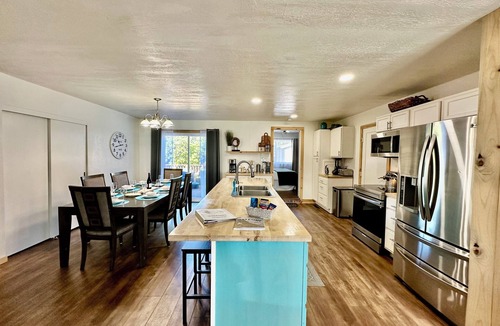 Crescent City North House | Family friendly coastal house. Pet Friendly, Big screen tv's in every room!