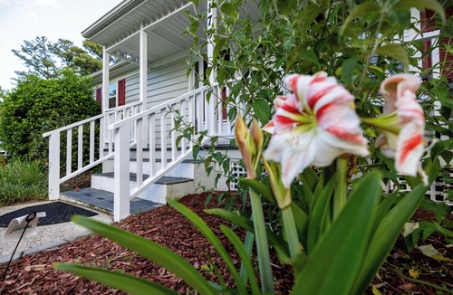 Conway Cottage | Family/Pet Friendly Riverfront Cottage with private Fishing Deck and Boat Dock.