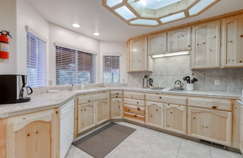 Shaver Lake Cabin | Forest View Home w/Partially Covered Deck - Great for Anglers, Boaters & Skiers