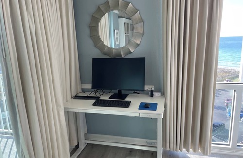 Holiday Isle Condo | FREE Beach Service! 10th Floor Gulf View 2BR, Shoreline 3103, Heated Pool, Gym