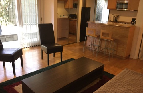 Los Feliz Apartment | Fully Furnished Studio w/garden + private W/D