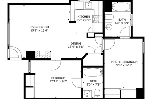 Walnut Creek Apartment | Furnished 2BR in Walnut Creek, Pool + Parking