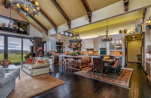 Crooked River Ranch House | Gorgeous Architectural Home on Pitchfork T. Ranch w/Organic Farm and Restaurant