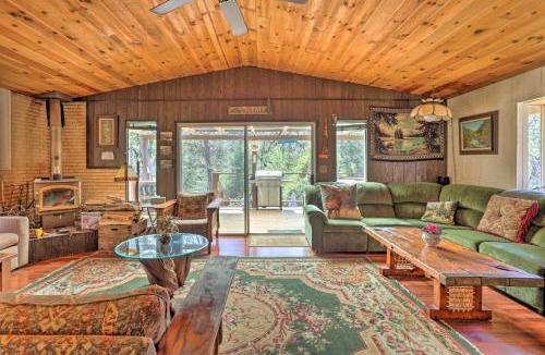 Oakhurst House | Gorgeous Oakhurst Retreat with Swimming Hole!