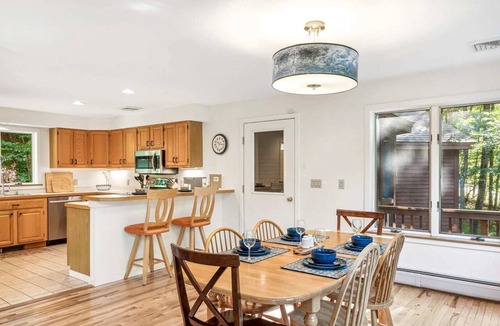 Quechee House | Highland Ridge House with Game Room & Large Deck
