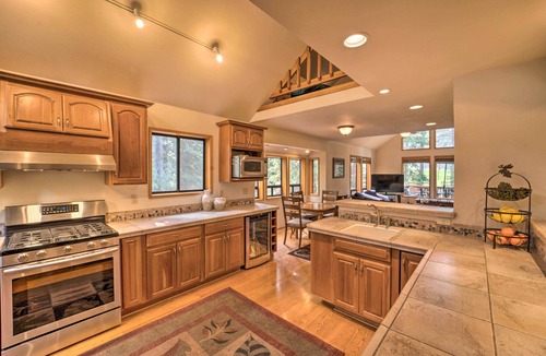 Truckee House | Hot Tub & Deck: Truckee Golf Course Home