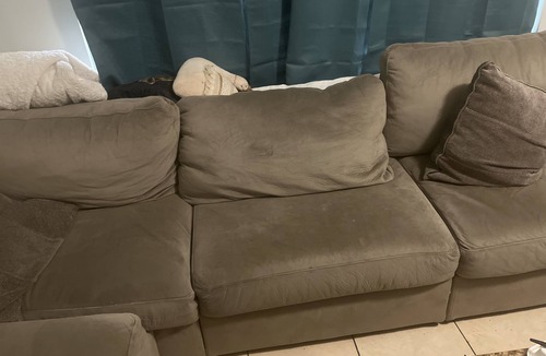Park Mesa Heights House | I private bedroom and couch