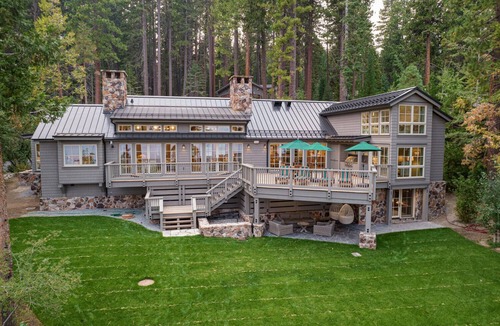 Tahoe Woods House | Inspiration Lakefront By Tahoe Getaways - Estate w A/C, Pier and Buoy & Professionally Designed
