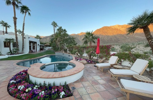 La Quinta Cove House | La Quinta Resort Estate Home, Secluded Privacy w/250 Feet of Mountain Frontage