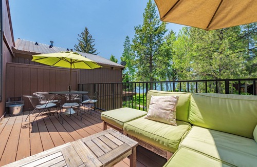 Tahoe City House | Lake View Townhome Just Steps from Lake Tahoe!