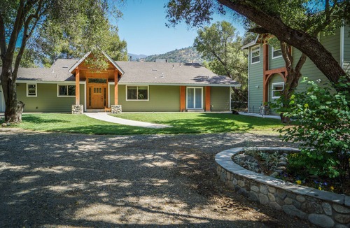 Three Rivers House | Luxurious riverfront home for large groups, family reunions, yoga retreat & more