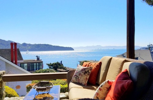 Belvedere Tiburon Condo | Luxury 2 Bedroom with Pool - Newly Remodeled - Golden Gate & San Francisco Views