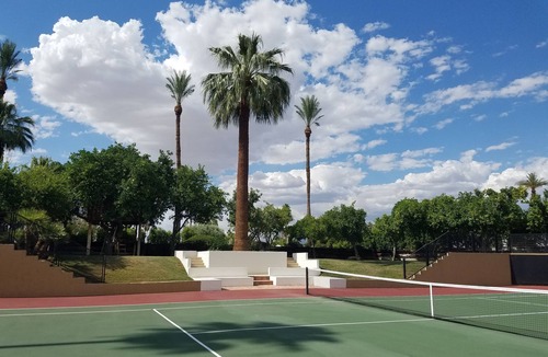 Bermuda Dunes House | Luxury Estate w/Private Tennis Court, Pool, Amazing Mtn Views by Tennis Garden
