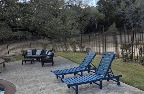 Bulverde House | Luxury Hill Country Villa with Private Pool, Grotto + Hot Tub