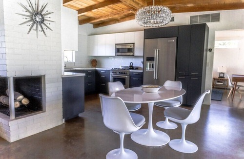 Tahquitz River Estates House | Mid Century Home with Casita Modern Olive