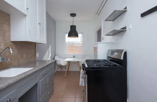 Fort MacArthur Apartment | Mid Century Modern Beachside. Laundry. Parking