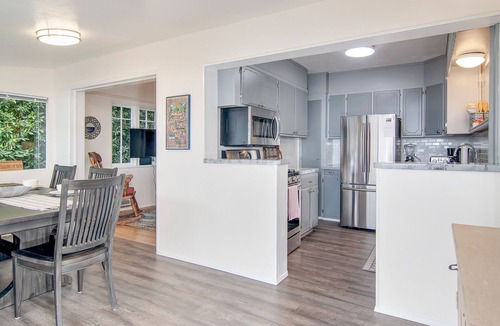 Mission Hills House | Mission Hills Victorian Home | Private Yard & Balcony with Downtown Views