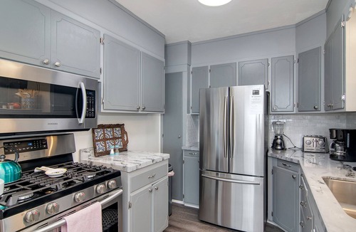Mission Hills House | Mission Hills Victorian Home | Private Yard & Balcony with Downtown Views