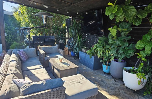 Sandalwood House | Modern beautifully designed and decorated house with salt water pool and gazebo