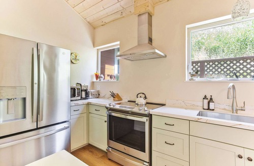 Hacienda Cabin | Modern Cabin Retreat w/Swim Spa, Hot Tub & A/C