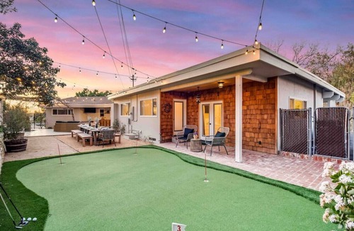 Thousand Oaks House | Modern Family Farmhouse (pool, spa, treehouse +)