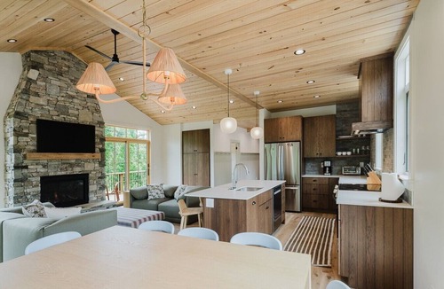 Old Fort House | Modern Mountain Cabin near Black Mountain