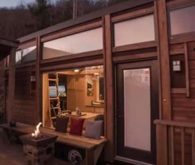 Vilas House | Mountain High Aster a tranquil tiny home nestled high in the mountains near Boone, NC
