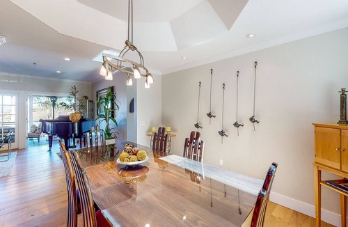 Alpine House | Mountain-View Estate with Shared Pool, Tropical Bar & Office